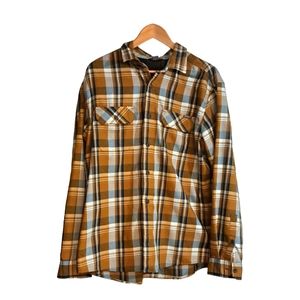 Eddie Bauer Men's Plaid Button Down Shirt
